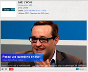 Jérôme Rive, IAE Lyon Jérôme Rive, IAE Lyon