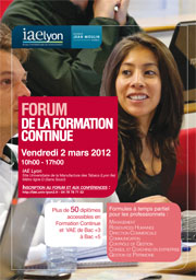 Forum Formation Continue 2012