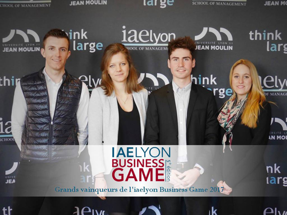 iaelyon Business Game 2017 - 1er Prix iaelyon Business Game 2017 - 1er Prix