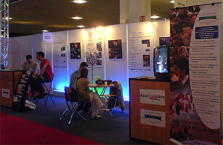 Salon Lumiville : le stand de l'IAE