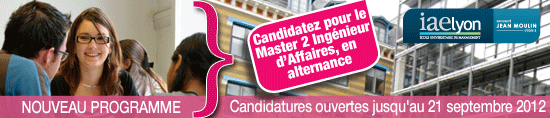 Master Ingénieur d'Affaires Master Ingénieur d'Affaires
