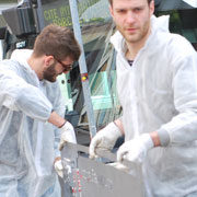 Tanguy Bard de Coutance et son co�quipier