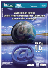 Syst�mes d'information et d�veloppement durable