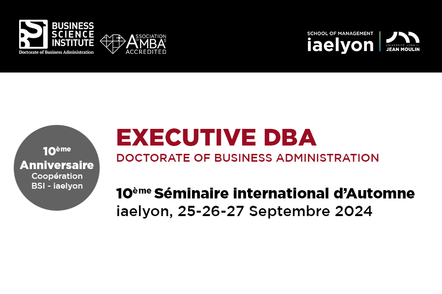 DBA Semaine Internationale 2024