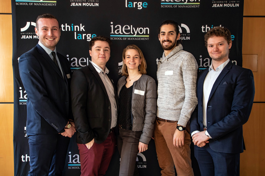 1er prix : équipe Slow & Ecolo, iaelyon et IAE Gustave Eiffel