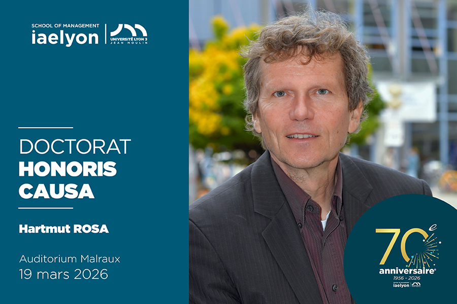 Doctorat Honoris Causa remis au Professeur Hartmut Rosa