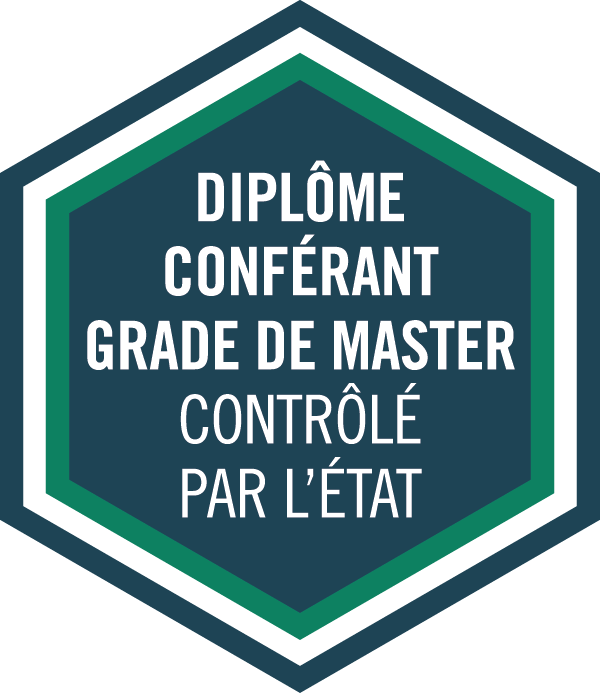 Diplôme conférant grade de master contrôlé par l'État