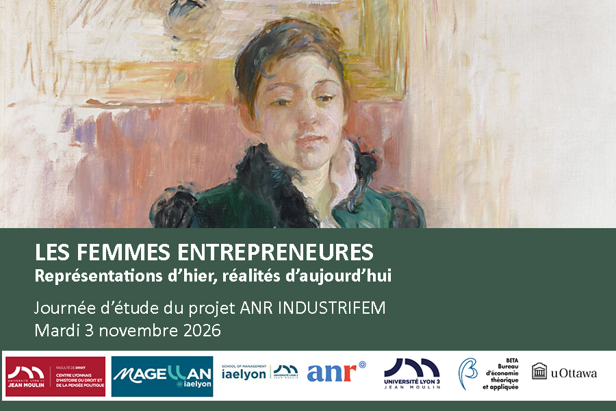 Femmes entrepreneures, journée d'étude INDUSTRIFEM