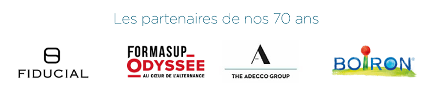 Partenaires 70ème anniversaire iaelyon