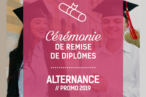 Remise de diplômes des Formations en Alternance 2020