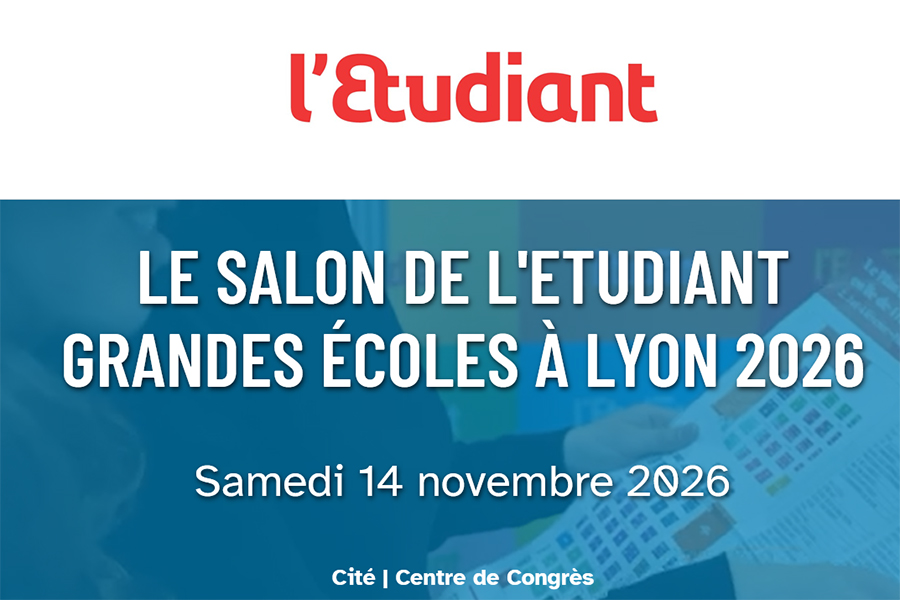 Salon L'ETUDIANT Grandes Ecoles Lyon 2026