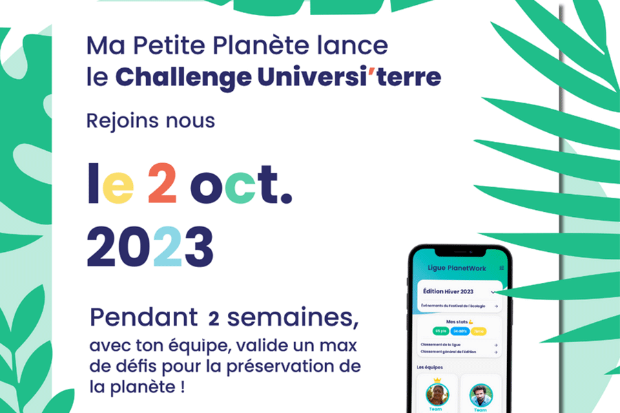 Top départ pour le Challenge Ma Petite Planète ! - Systerel