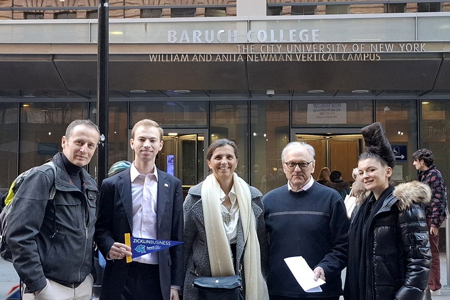 Baruch College NYC, prtenaire de l'iaelyon