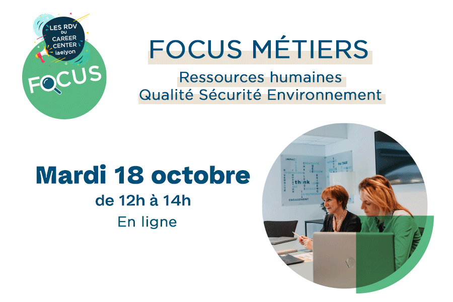 career center focus métier rh et qse