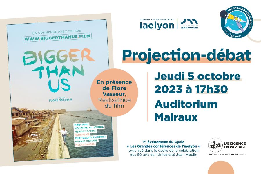 Ça commence avec toi », un partenariat inédit avec l'équipe du film BIGGER  THAN US